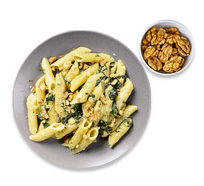 Pasta alla crema di noci